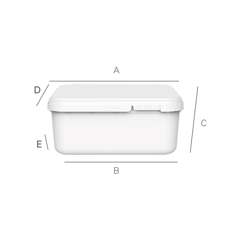 In-mold labeled products