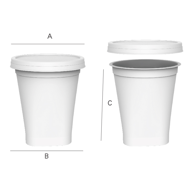 In-mold labeled products